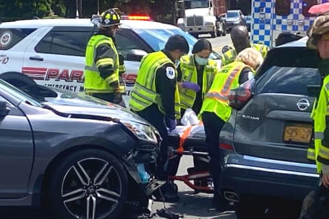 Crash At Busy Paramus Intersection Sends SUV Driver To Hospital