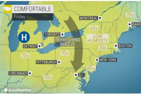 Big Change In Weather Pattern Coming: Here's Five-Day Forecast
