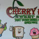 Wall mural at Cherry Reds in Waldwick.