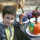 Young artists painted masterpieces on pumpkins at Secor Farms.