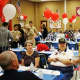 The dinner honoring vets at North Rockland High School.