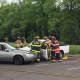 Ramapo police recently performed a mock accident to show students at Ramapo High School the effects of driving under the influence.