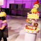 Karin Carkirdas and Elizabeth Ohanian of Keremo Cakes embrace following their Monday night win on "Cake Wars."