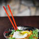 Kimchi Fried Rice with Sunny Side Egg at Ch'i Public House in Norwalk.