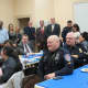 Guests assembled at the Dec. 13 graduation ceremony for the Youth and Police Initiative Parent program.
