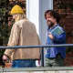 Elle Fanning and Peter Dinklage at the Hastings Library.