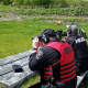 Ramapo officers take part in weapons training.