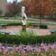 9/11 Memorial with veterans flags at RCC.