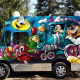 One of Fertucci's truck's, painted by graffiti artist Yedi Fresh.