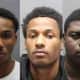 Yonkers residents Christopher Brown, 18, Orlando Ivey, 19 and Travis Lyndon Seivright, 21.