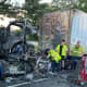 Tractor-Trailer Fire Closes Route 17