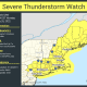 Severe Thunderstorm Watch Issued With 65 MPH Wind Gusts, Hail, Isolated Tornadoes Possible