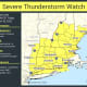 Severe Thunderstorm Watch Issued With 60 MPH Wind Gusts, Hail, Isolated Tornadoes Possible