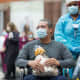 Hundreds of Englewood Health employees gathered Friday to clap out the hospital's 500th coronavirus patient.
