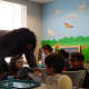 Kids had the opportunity to participate in science experiments at the Meadowlands Family Success Center.