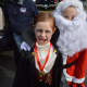Santa mixes up his holidays at the Trunk or Treat event at the Redding Community Center.