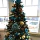 This beautiful blue-themed tree held many details of favorites that the group put together.