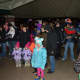 Kids, friends and families celebrate the third annual tree lighting at Shelton's Veterans Memorial Park over the weekend.