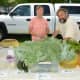 Darlene and Bob Mingrone nearly sell out of their produce from East Village Farm.