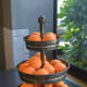 No, they're not oranges. A bevy of balls tempts clients at Wag Central in Stratford.