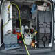 A look inside the Nomad Oil van.