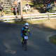 A youngster races at Bethel BMX.