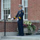 The New Canaan Fire Department rang out a bell five times for each of the three New Canaan residents lost during the Sept. 11 attacks.