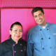 Chef Lucky Thai and Owner Navjot Arora of  Sambal Thai and Malaysian in Irvington.