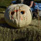 One of the unique pumpkins at  the Great Pumpkin Festival at Boothe Memorial Park.