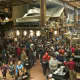 People pour into the new Bass Pro Shop at Wednesday's Grand Opening.