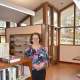 Director Karen Tatarka is pleased with the recent renovations at Weston Public Library.