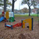 The park has new bathrooms, walking trails and a toddler playground.