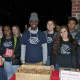 Volunteers selling cookies and cider at the tree lighting. 
