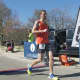 Ian Stowe of New Rochelle crosses the finish line first at 17:40.