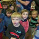 A group of kids enjoying a birthday party Sunday at the center.