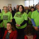 Hundreds stood as Bergen County Executive Jim Tedesco defended retaining state funding for mental health services here.