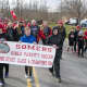Somers honored its state champions Saturday with a parade and a ceremony at Somers High School.