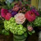 A Mother's Day arrangement ready to go.