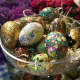 Kashmir Eggs are a popular item at Annabel Green Flowers.