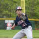 Frankie Vesuvio pitched a two-hit shutout against Rye Tuesday at Disbrow Park.
