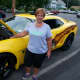 Laura Claytor of Union Vale, with her Transformers-themed 2010 Camaro.