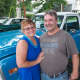 Mike & Shirley Maloney of Beacon, with their '72 Chevy C20 pickup - with rare nine-foot bed.