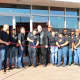 Mayor John P. Watt joined the staff of Blaze Pizza for the grand opening ribbon cutting ceremony.