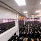 Thousands gathered in Kiryas Joel in violation of the state's COVID-19 regulations.