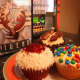 Tempting cupcakes are made in-house at the Eveready Diner in Hyde Park.
