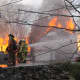 It was a busy afternoon for firefighters who rushed to battle a brush fire and a separate house fire in Mahopac.