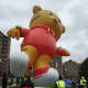 The beloved Daniel Tiger from PBS Kids takes flight Thursday during a preview of the UBS Parade Spectacular in Stamford.