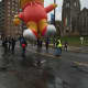 Daniel Tiger takes flight Thursday during a preview of the UBS Parade Spectacular.