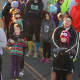 Young runners and their buddies line up at the starting line at Continental Soldier Field in Mahwah.