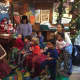 Country Childrens Center Executive Director Polly Peace read "The Polar Express" to the attendees.